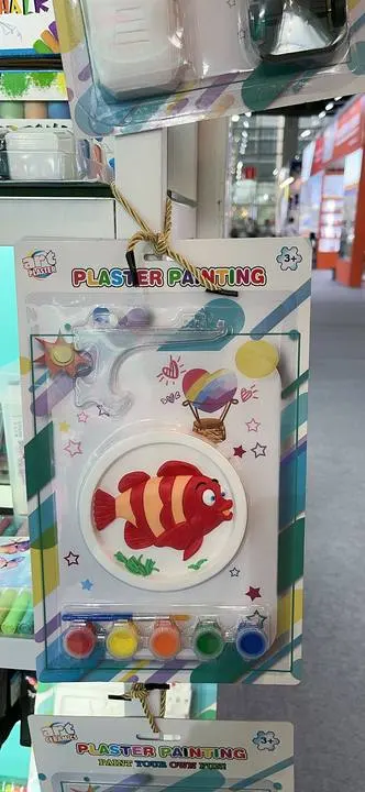 Coloring Toy Plaster Painting for Children Help Rise Creation and Imagination