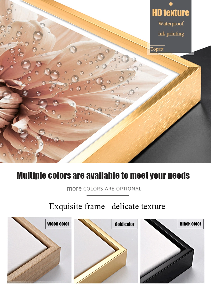 Modern Style PS Frame Decorative Canvas Paintings Wall Art