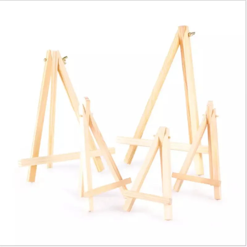 Customize Decoration Display Mini Wood Table Paint Easels