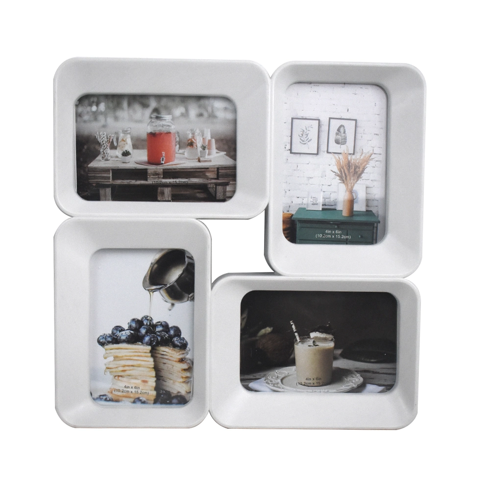 New Collage Injection Plastic Photo Frame for Home Decoration