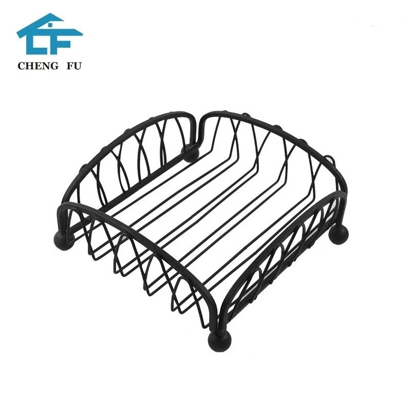 Excellent Quality Restaurant Iron Wire Kitchen Napkin Paper Towel Table Paper Holder