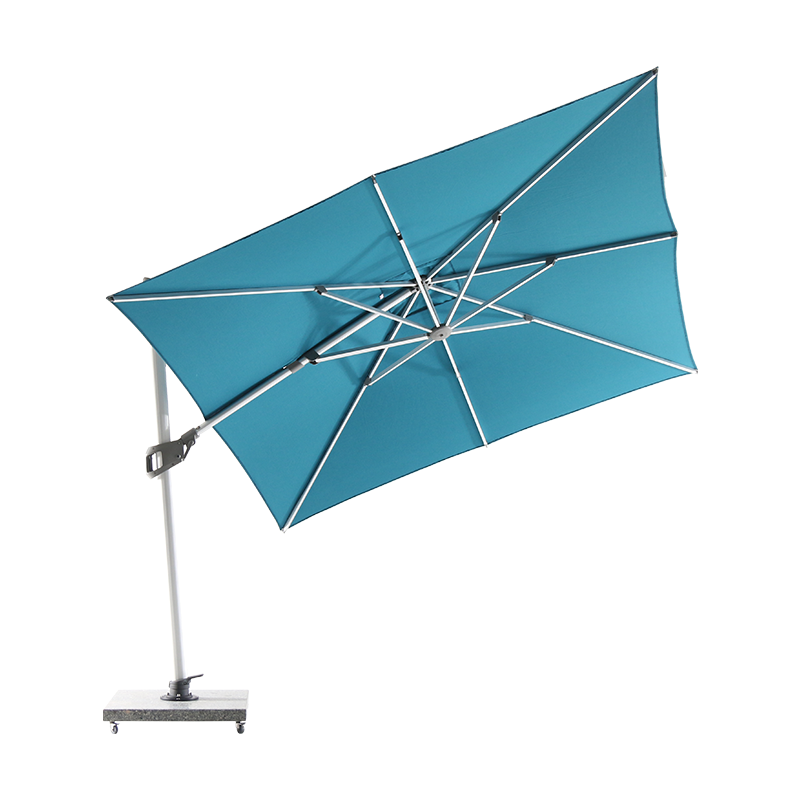 90kg Weight with 4 Wheels Cantilever Outdoor Umbrella Granite Parasol Base