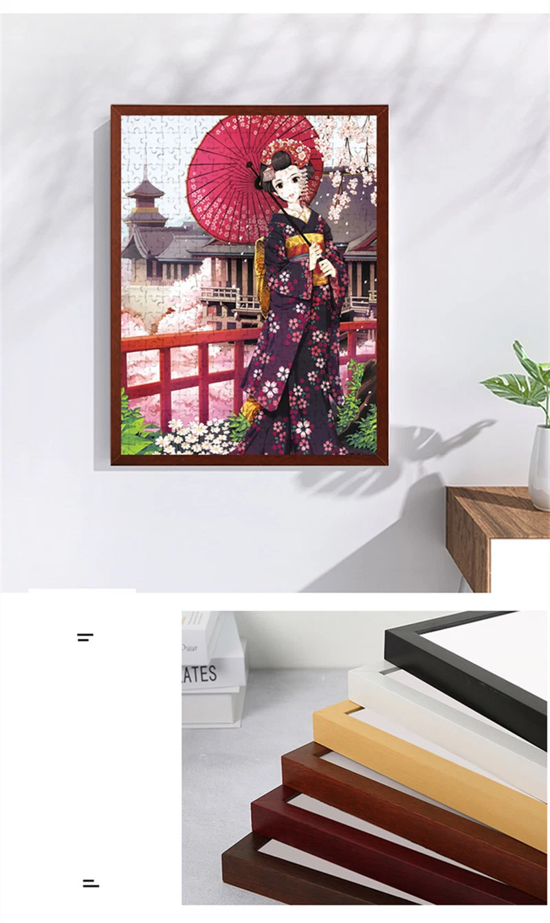 50*75 Framed Picture Frame Custom Puzzle Frame 0693