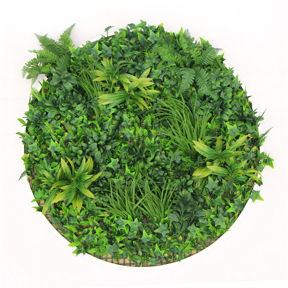 Custom Size Easy to Clean Artificial Greenery Wall Art