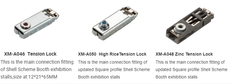 Exhibition Booth Show Display Stand Connected with Tension Lock