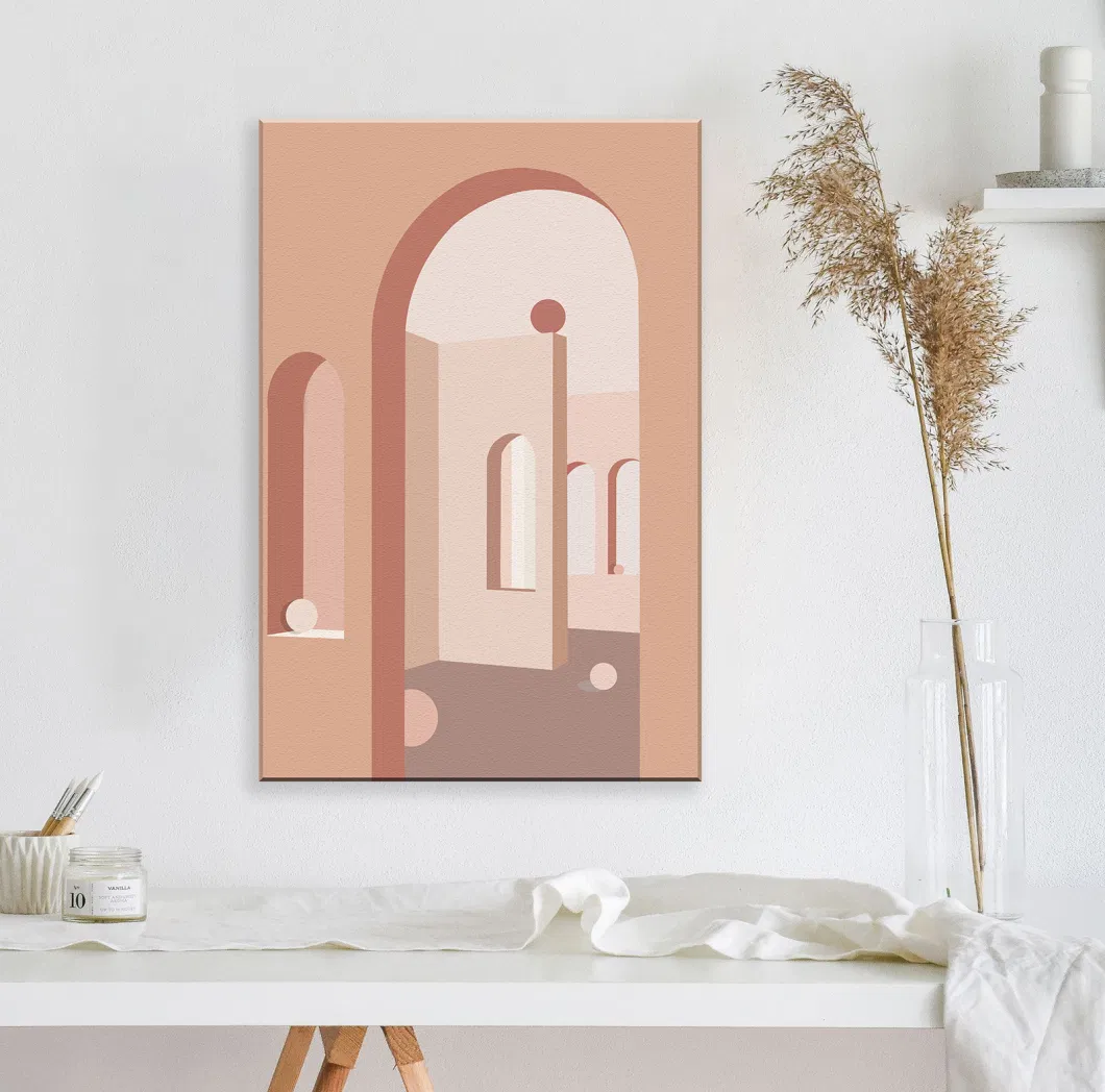 Wholesale Morandi Style Custom Art Painting Canvas Home Decor HD Print Canvas Wall Art