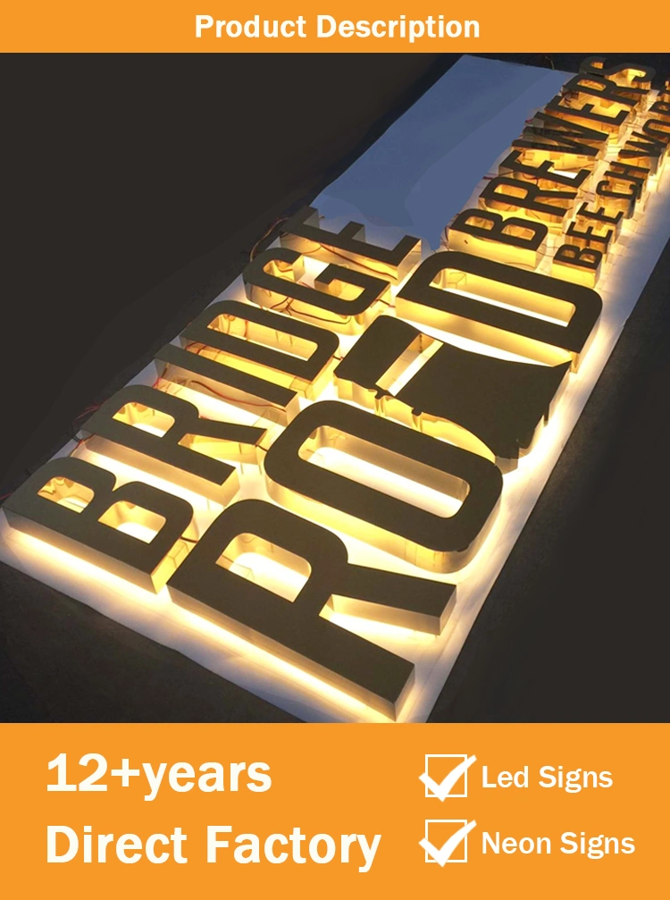 Sign Lighted Box Signs Wholesale LED House Numbers