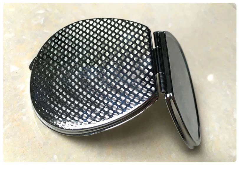 Sublimation Blank Metal Makeup Cosmetic Mirror for Heat Transfer Printing