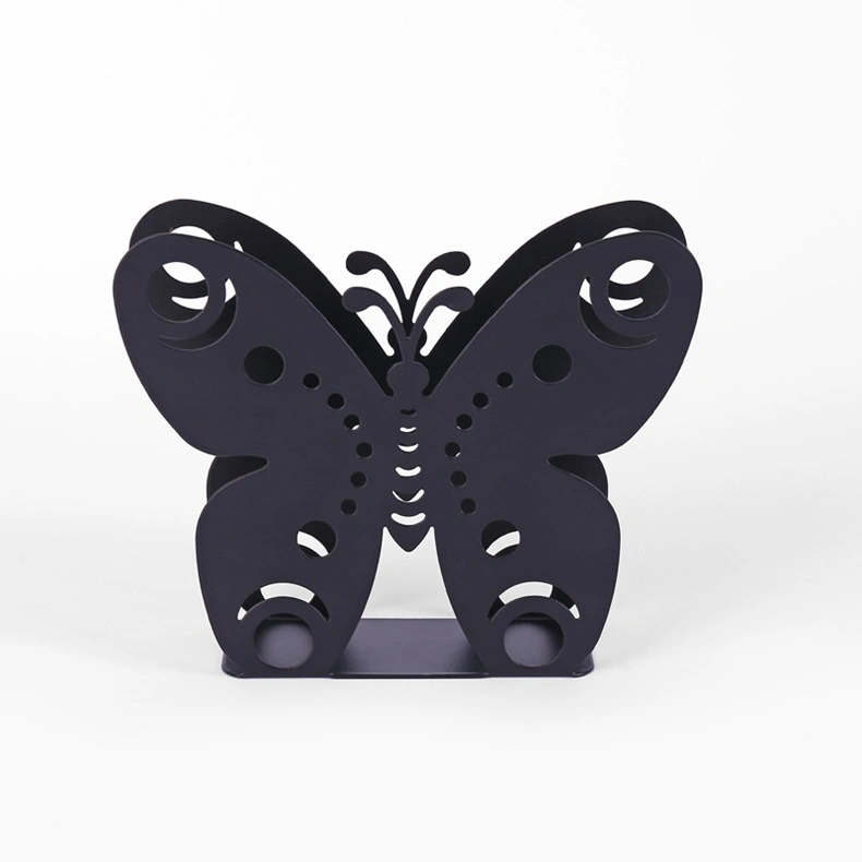 Table Decoration Butterfly Shape Iron Napkin Holder