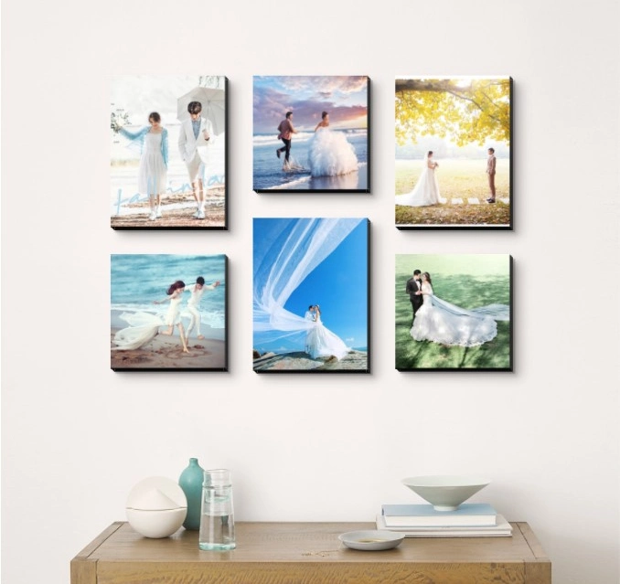 Square Design Decoration New Way to Install and Assembling Photo Frame