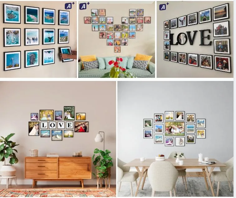 8X10 Inch DIY Lightweight Picture Frame with Reusable and Removal Stickers Mixtiles