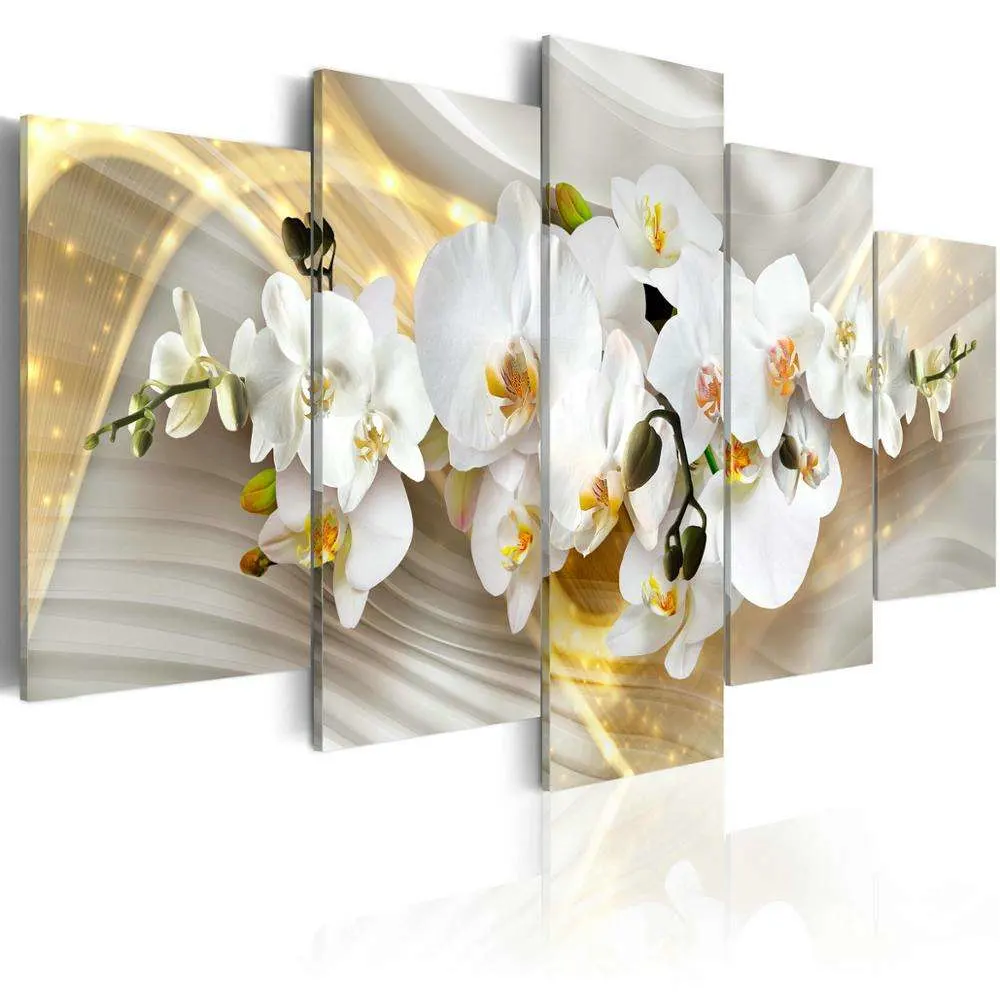 Canvas Printing Flower Pop Print Oil Pictures Abstract Decorative Painting Wall Art