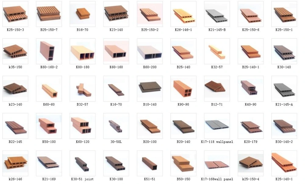 External Cladding Outdoor Wood Plastic Composite Decoration Cladding Exterior WPC Wall Panels