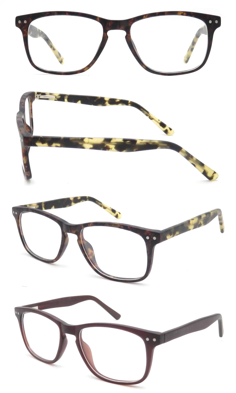 Latest Optical Frames Acetate Eye Frame Optical Glasses Classic Eyeglasses Frames for Men