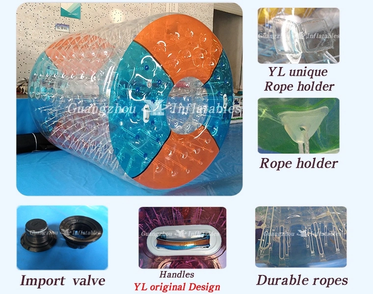 Chinese Inflatable Water Roller Export Rolling Wall