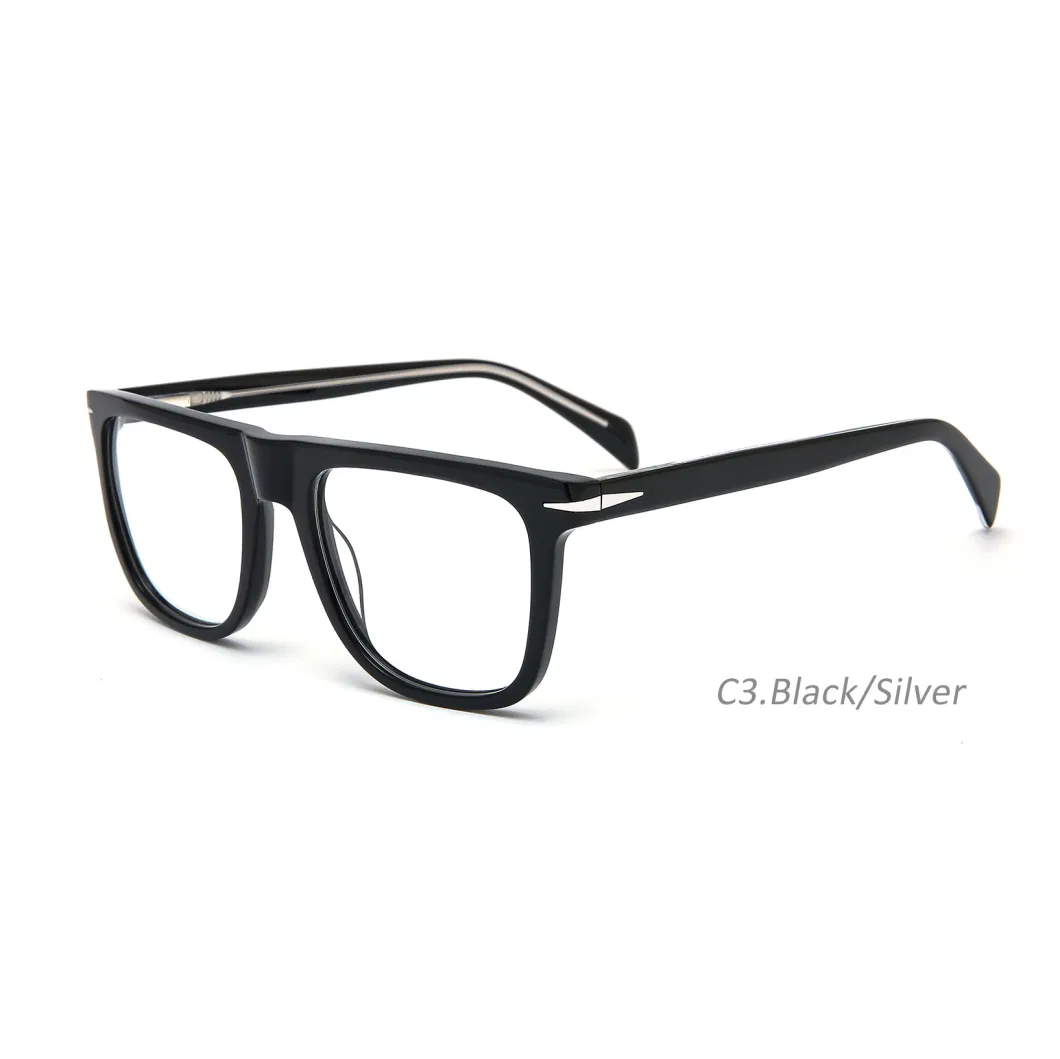 2022 Ready to Ship Hot Big Size Wholesale Acetate Optical Frame