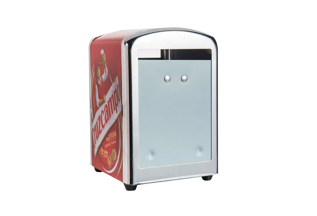 Popular Metal Tinplate Tissue Dispenser Box Napkin Holder