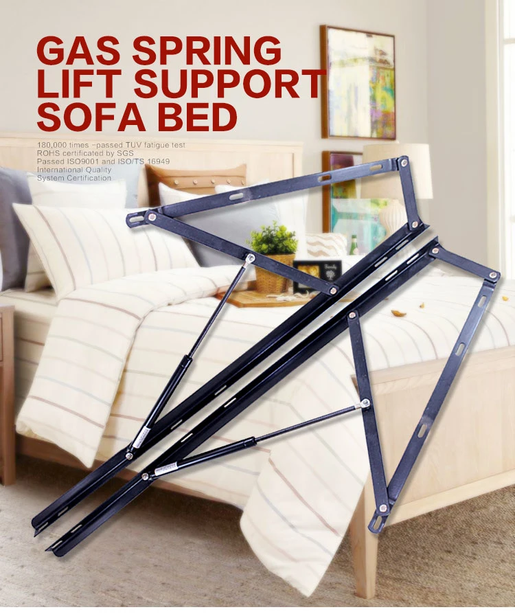 1.1m Bed Frame with Gas Spring for Wall Bed