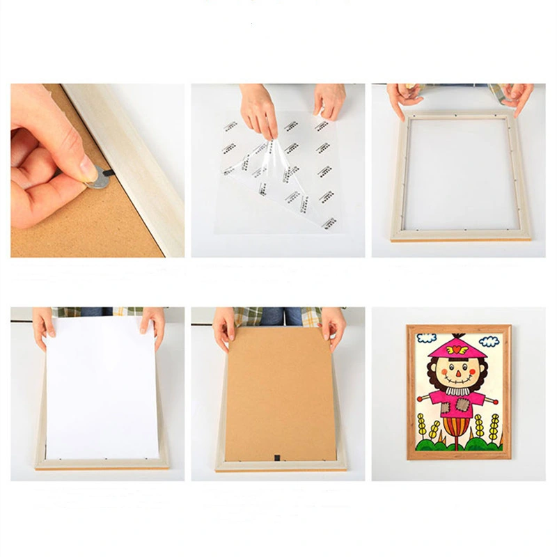 Simple Children&prime; S Big Picture Frame Wall Simple Picture Frame 0708