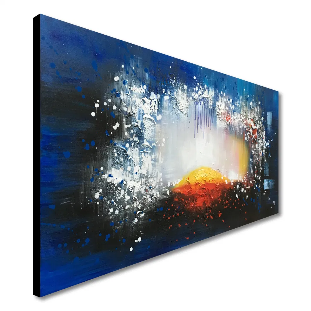 Handmade 3D Textured Abstract Canvas Wall Art Hand Painted Modern Oil Painting on Canvas