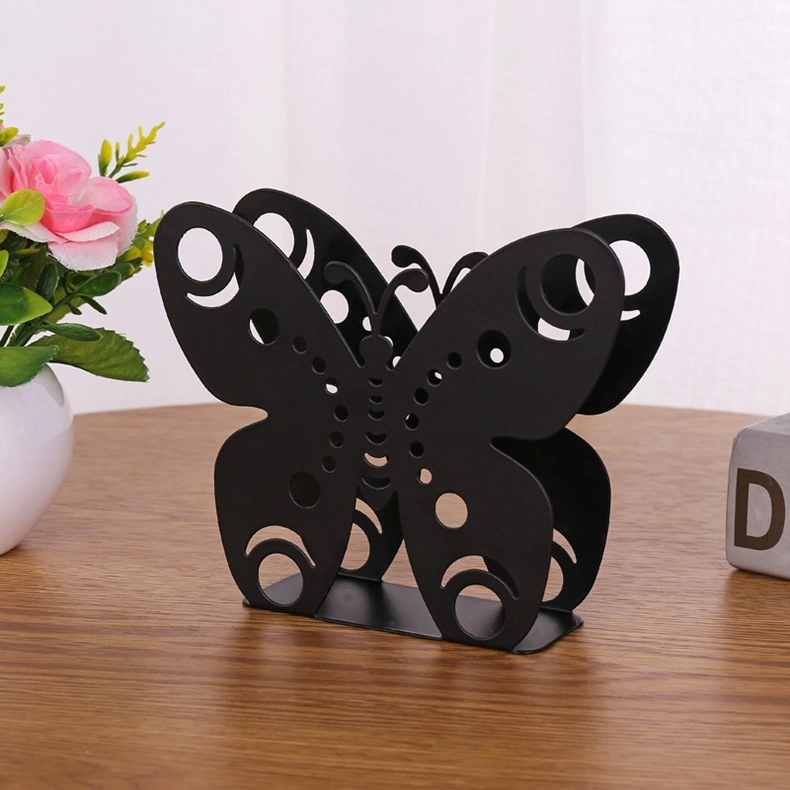 Table Decoration Butterfly Shape Iron Napkin Holder