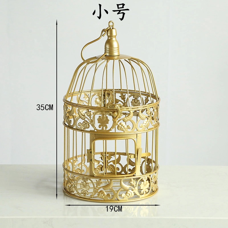 Hand Made Iron Bird Cage for Outdoor Decoration