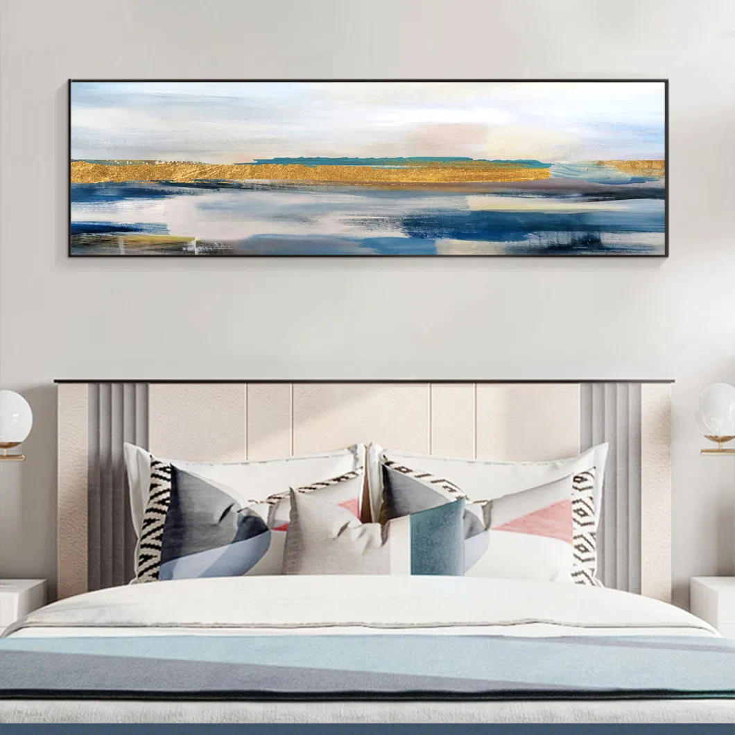 Customized Crystal Porcelain Seascape Headboard Painting Decorative Paintings