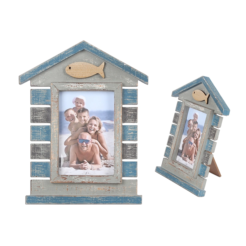 Wholesale Creative Office or Home Small Picture MDF Decor Cute Photo Frame for Table Decor