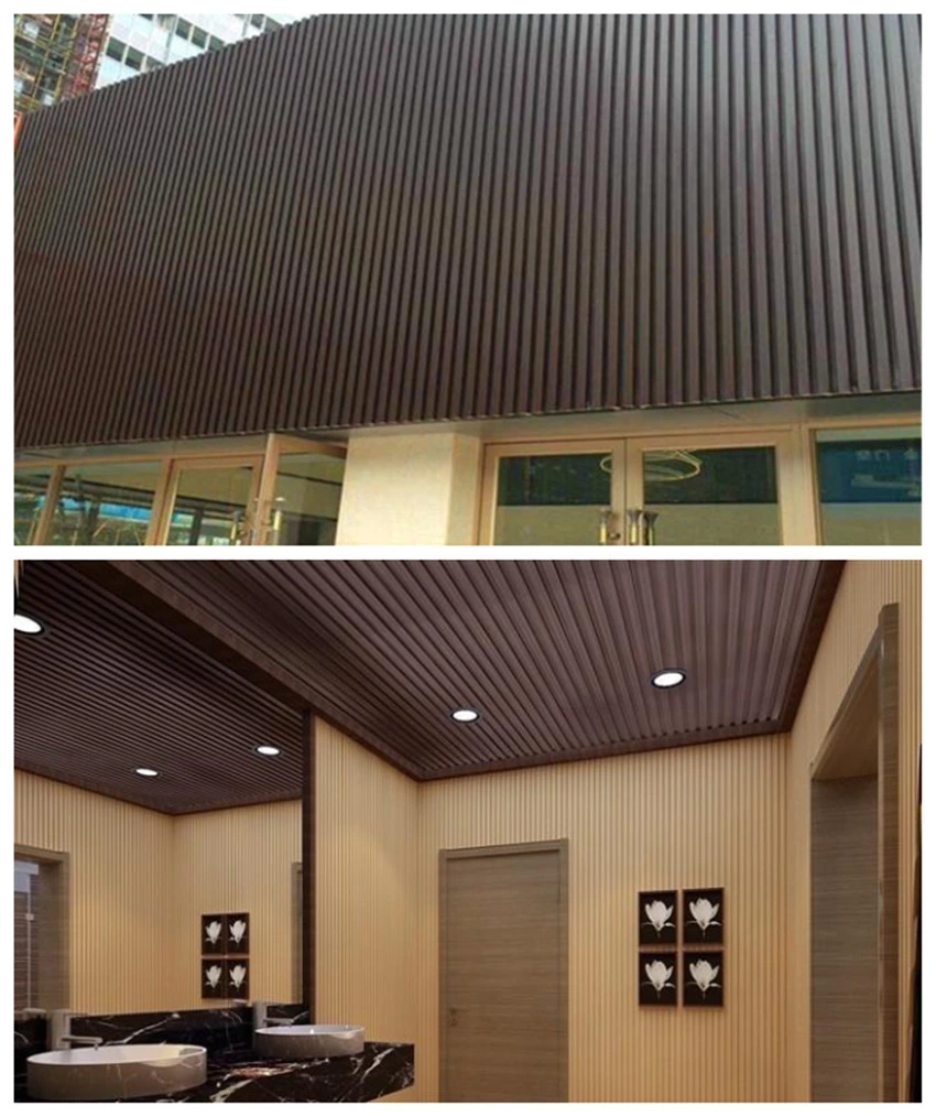 External Cladding Outdoor Wood Plastic Composite Decoration Cladding Exterior WPC Wall Panels