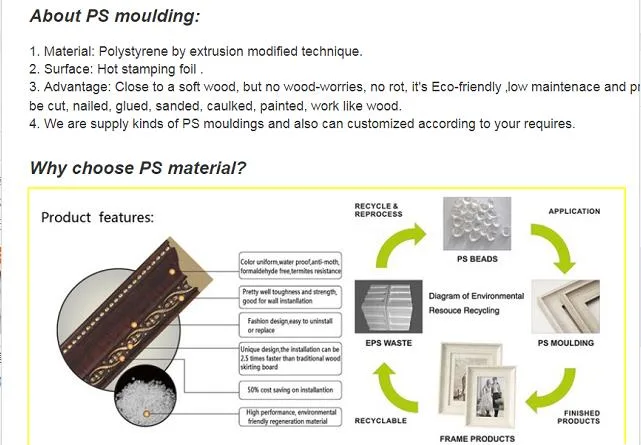 New Designed Removable Plastic Picture Frame for Photo Mounting