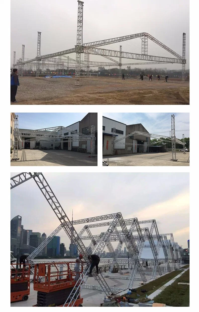 Customized Special Aluminium Truss with Special Structure, Heart-Shaped Frame, Five-Pointed Start