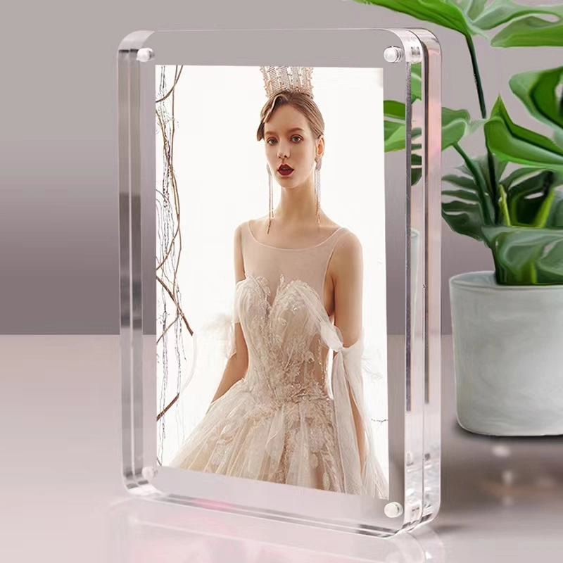 New Style Acrylic Photofunia/Photo Frame, Acrylic Magnetic Photo Frame