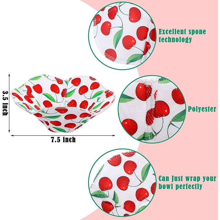 Fruit Printing Kitchen Table Decoration Custom Logo Hot and Icy Bowl Holder