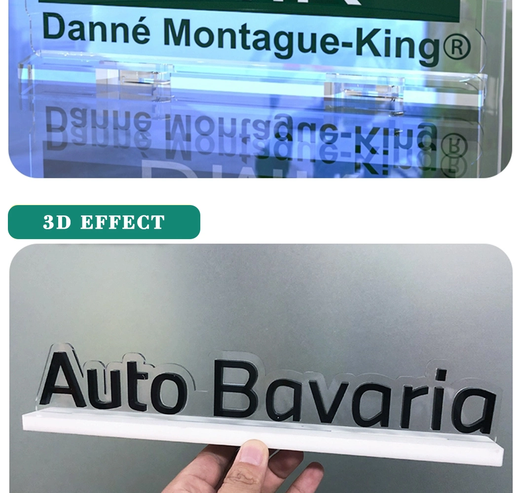 High Quality 3D Acrylic House Address Sign Door Number Plaque Manufacturer