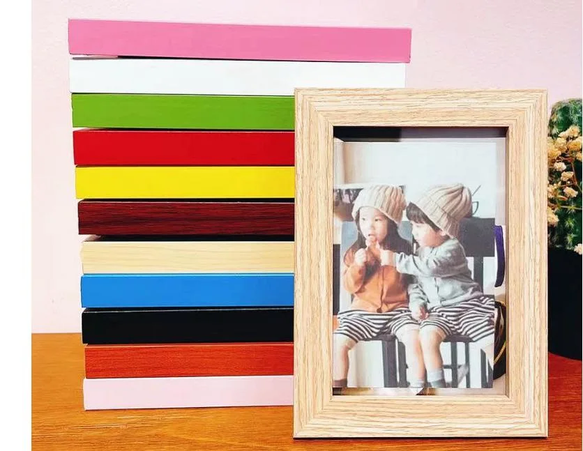 Custom MDF Photo Frame Home Decoration Wood Frame for Jigsaw Puzzle