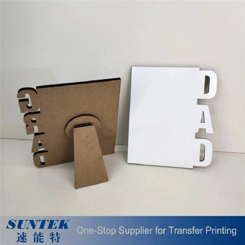 Blank Sublimation Square MDF Photo Frames for Mom -Dad -Grad