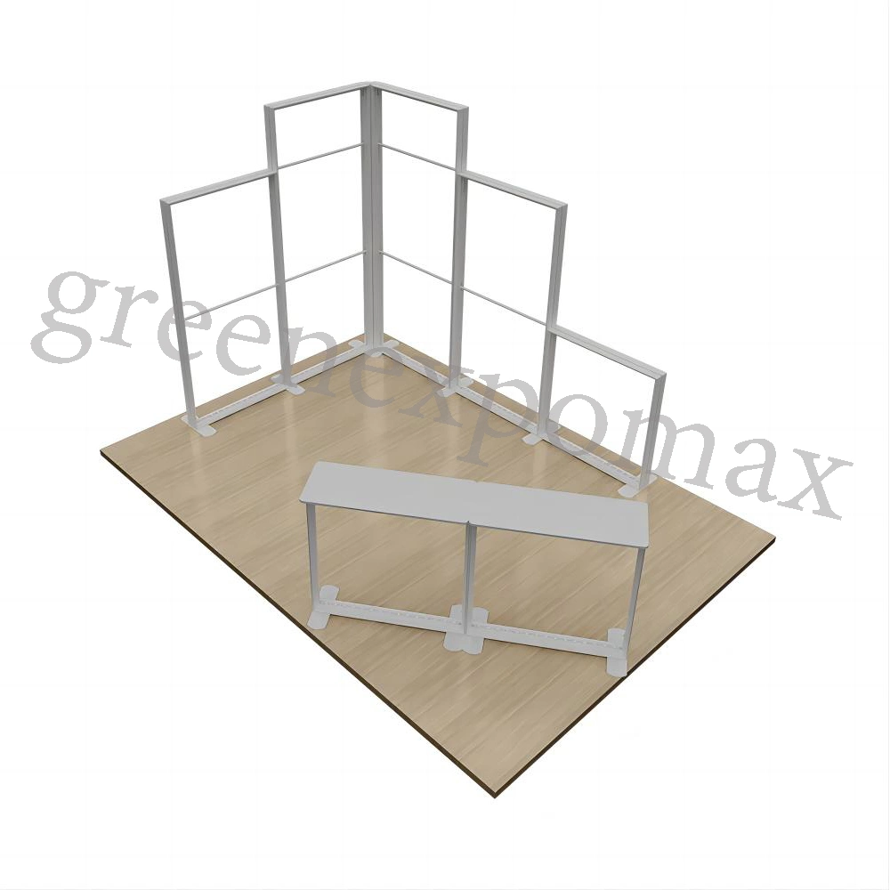 Seg Frame System Modular Booth Exhibition Light Box Stand Portable Exhibition Booth Backdrop Backlit Back Wall Display Stand