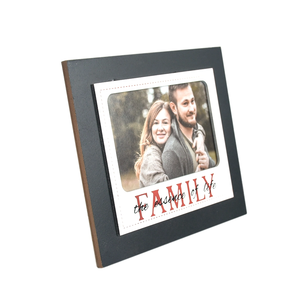 Hot Selling Love Sixy Photo/Picture Frame and Decorative Desktop Clip Wooden Photo Frame