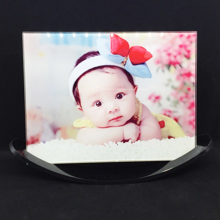 Sublimation Blank Crystal Photo Frame for Home Decoration