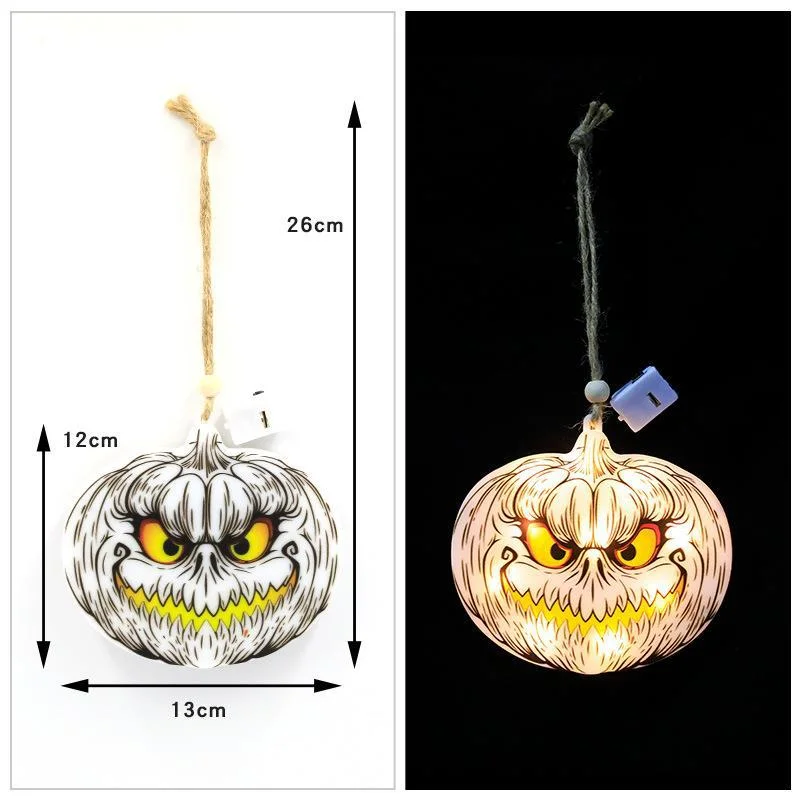 Halloween Party Lights String Skeleton Lights Multiple Small Skeletons Composed of LED Decorative Lights Door Hanging