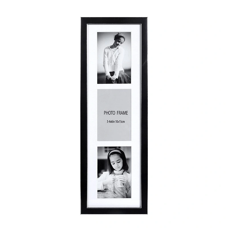 Collage Picture Frame Distressed Vintage Style Black Photo Frames