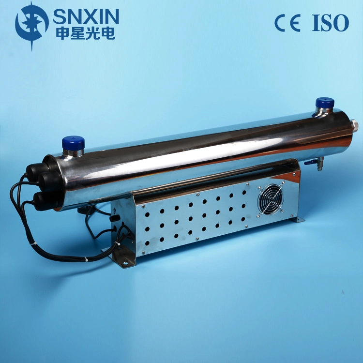 220W Ultraviolet Light Food Sterilizing Lamp Water Sterilizer for Transparent Wastewater Treatment with Timer