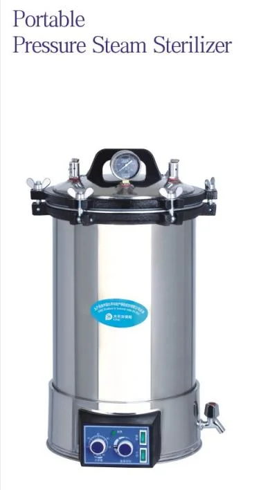 Portable Stainless Steel Pressure Steam Sterilizer Equipment for Both Coal and Electricity Use