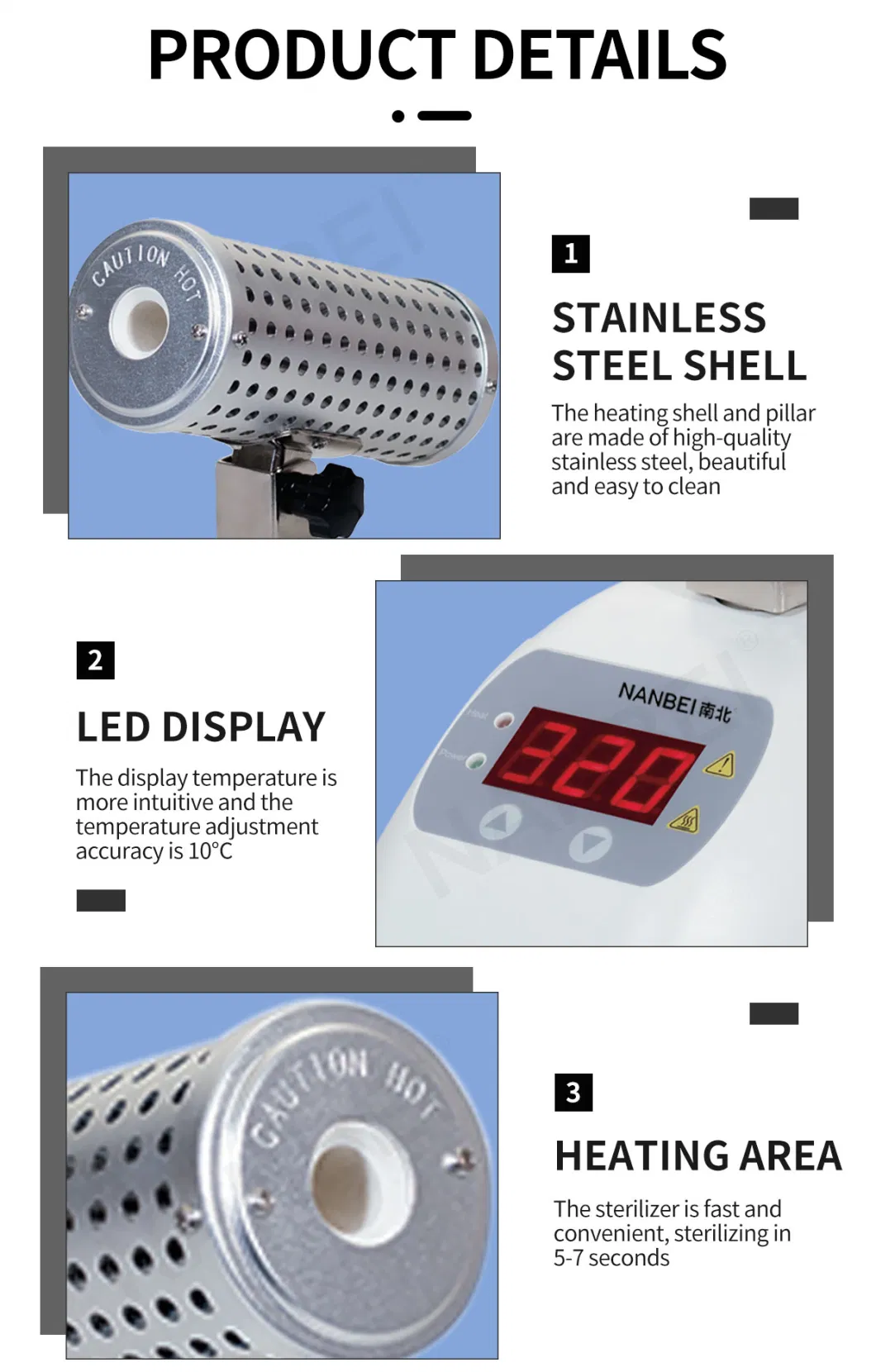 Medical Hy-800 Small Diameter Sterilizer with Ce