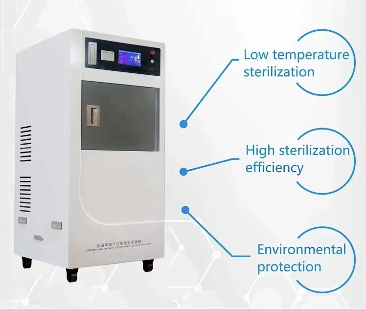 60 Liter Plasma Sterilizer H2O2 Gas Sterilization Machine Hydrogen Peroxide Low Temperature Plasma Sterilizer