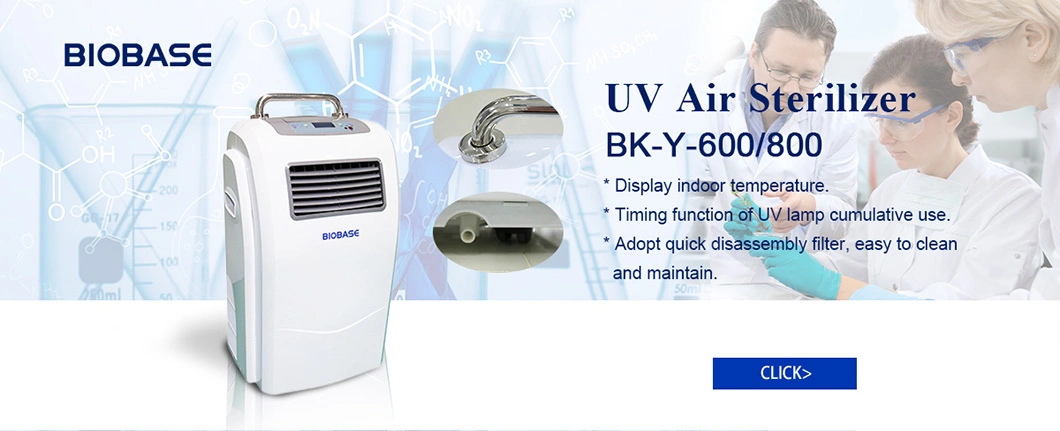 Biobase Mobile UV Portable Air Purifier Plasma Air Sterilizer