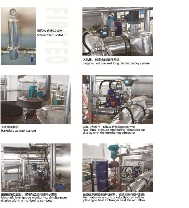 Eto Gas Sterilizer Chamber Sterilization Hospital Equipment