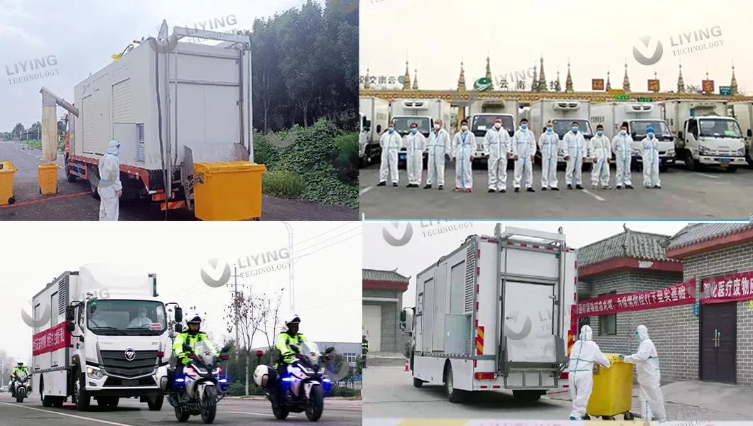 Chinese Clinical Biomedical Waste Disposal Machine Manufacturer with Microwave Disinfection Sterilizer