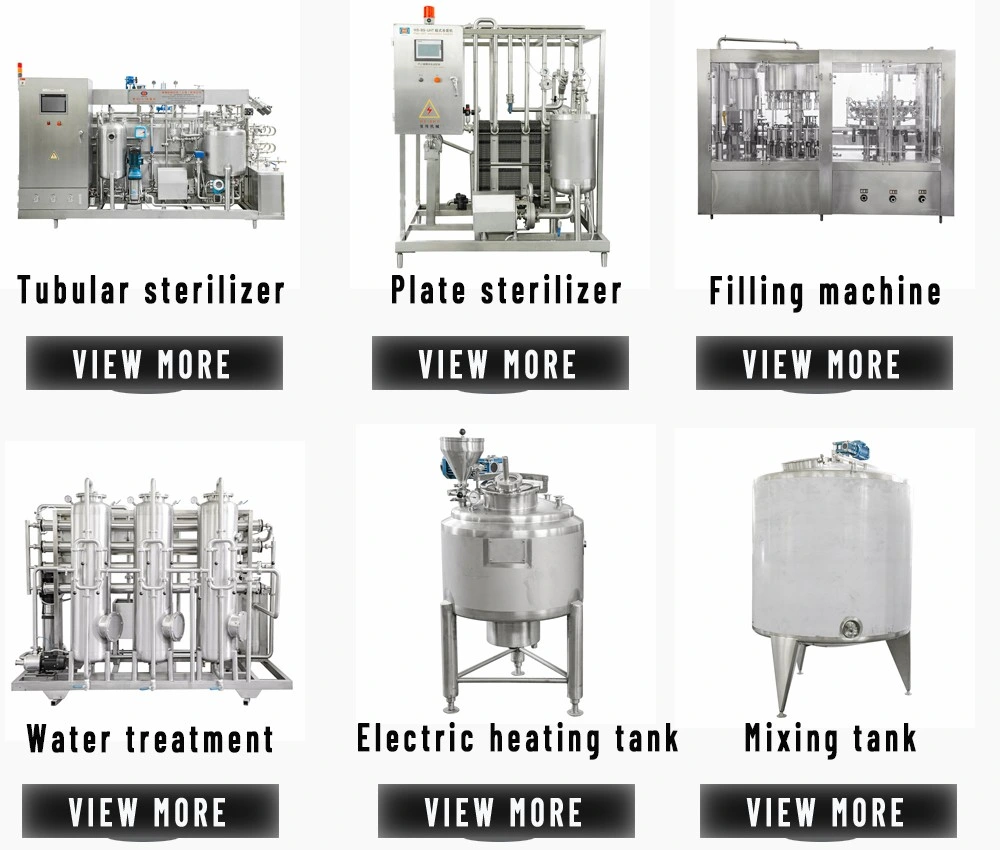 Ultra High Temperature Instant Sterilizer for Beverage Factory Tubular Sterilizer