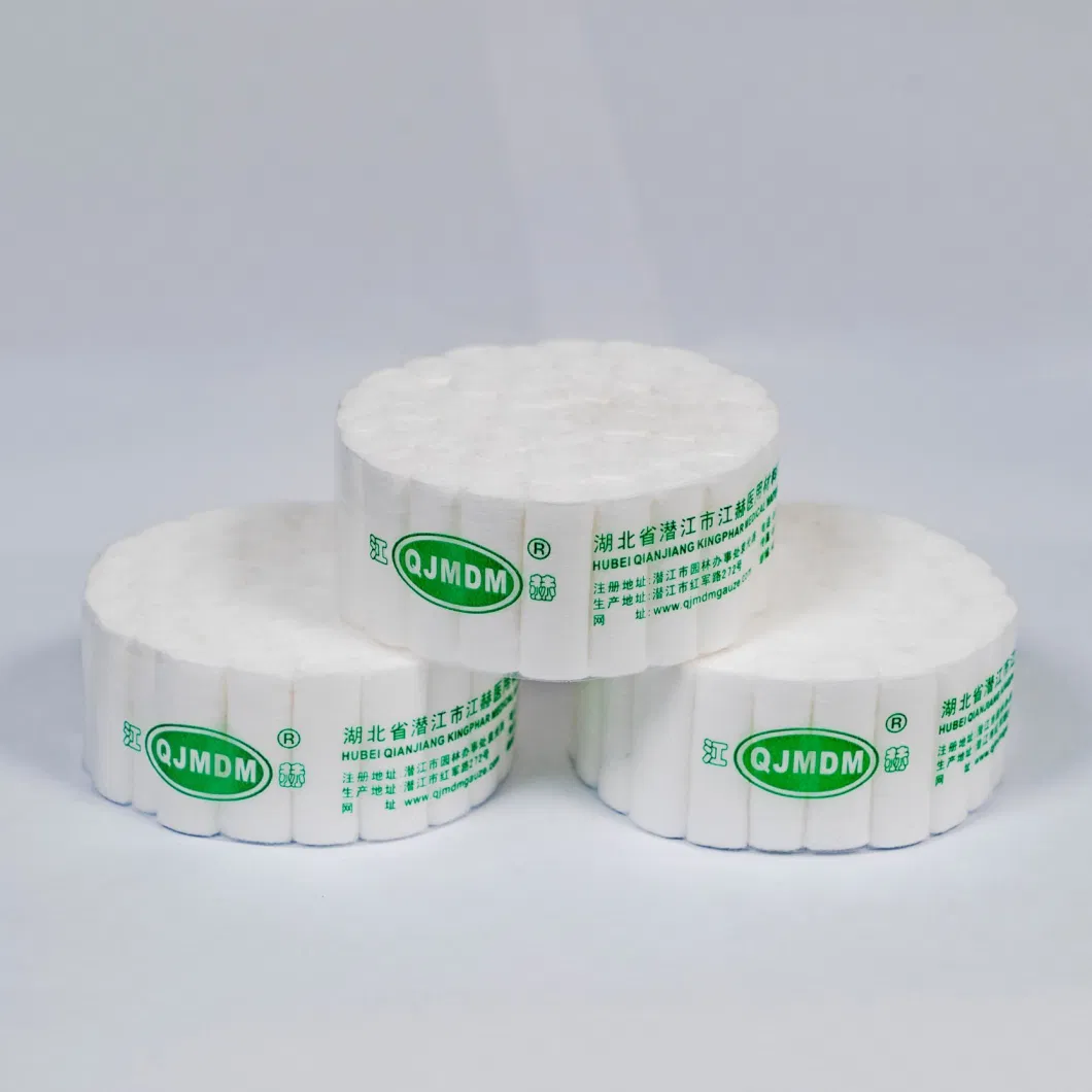 Disposable Dental Medical Cotton Roll High Absorbency Medical Cotton Wool Roll